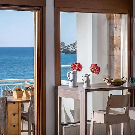 Tatil Evi Diamanti Beachfront Orange Apt-ligaria Ligaria (Crete)